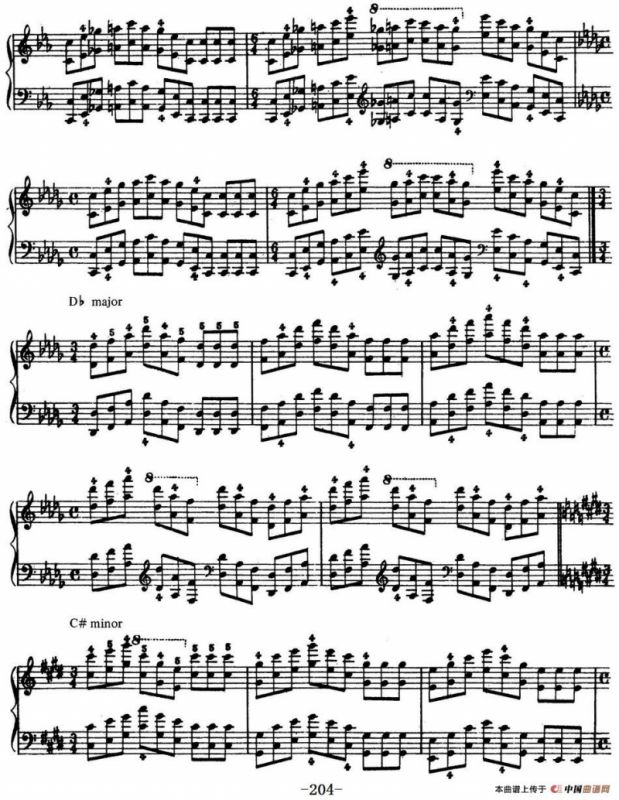 Technical Exercises S.146（李斯特钢琴技巧练习 BOOK Ⅻ）