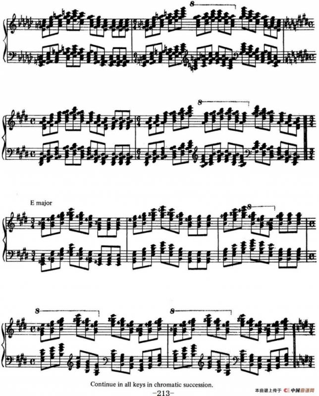 Technical Exercises S.146（李斯特钢琴技巧练习 BOOK Ⅻ）