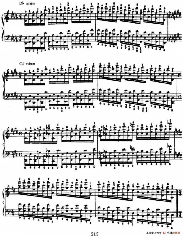 Technical Exercises S.146（李斯特钢琴技巧练习 BOOK Ⅻ）