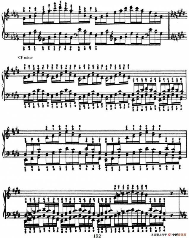 Technical Exercises S.146（李斯特钢琴技巧练习 BOOK Ⅺ）