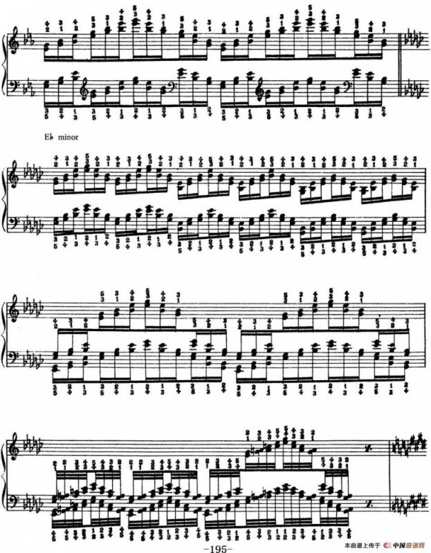Technical Exercises S.146（李斯特钢琴技巧练习 BOOK Ⅺ）