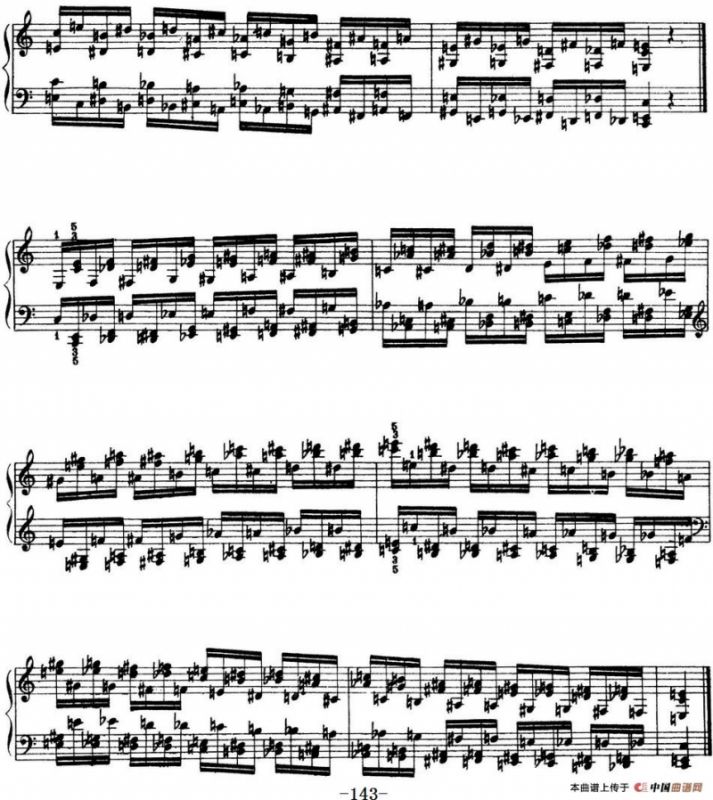 Technical Exercises S.146（李斯特钢琴技巧练习 BOOK Ⅷ）