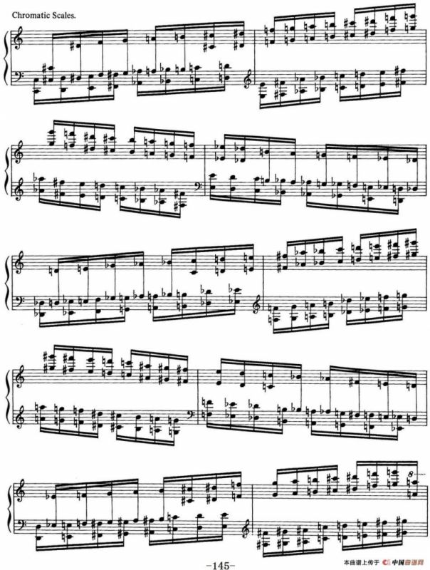 Technical Exercises S.146（李斯特钢琴技巧练习 BOOK Ⅷ）