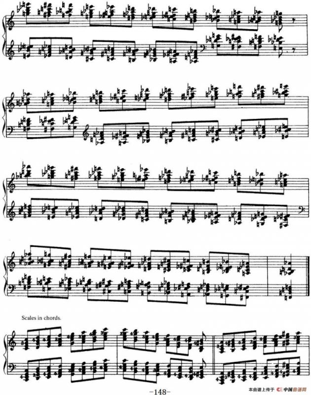 Technical Exercises S.146（李斯特钢琴技巧练习 BOOK Ⅷ）