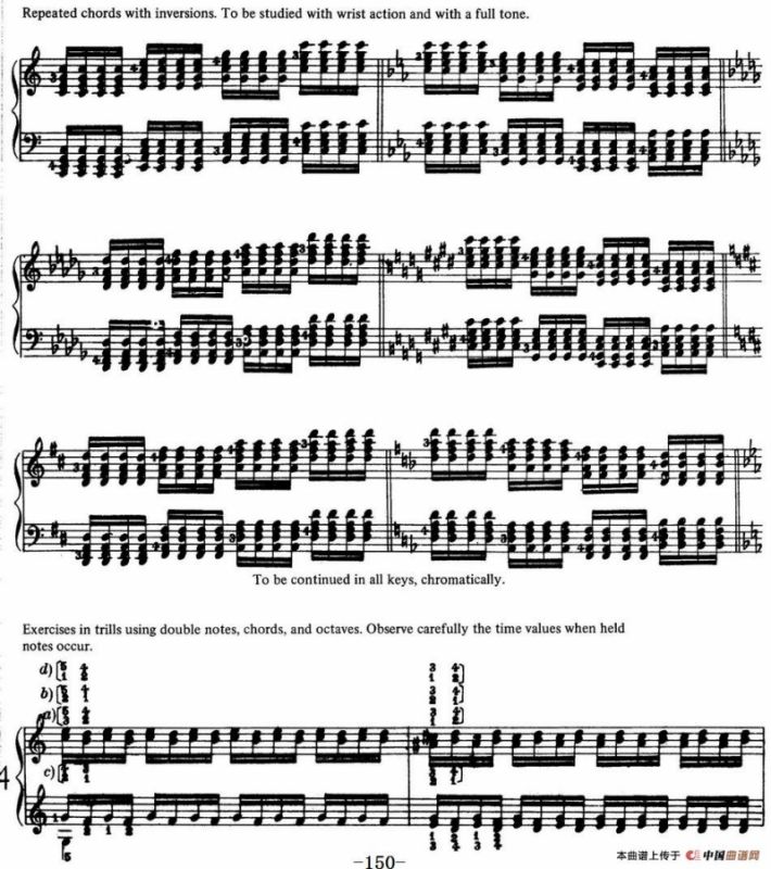 Technical Exercises S.146（李斯特钢琴技巧练习 BOOK Ⅷ）