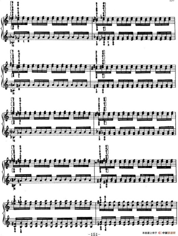 Technical Exercises S.146（李斯特钢琴技巧练习 BOOK Ⅷ）