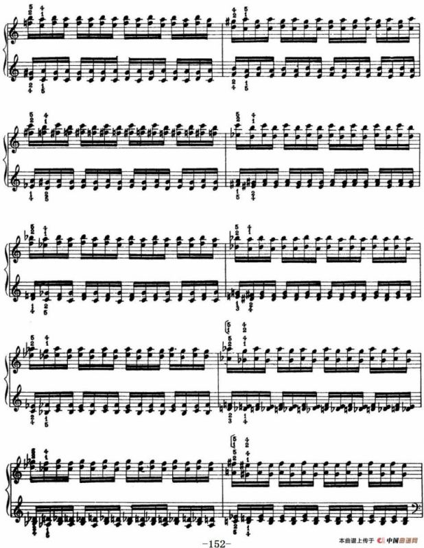 Technical Exercises S.146（李斯特钢琴技巧练习 BOOK Ⅷ）