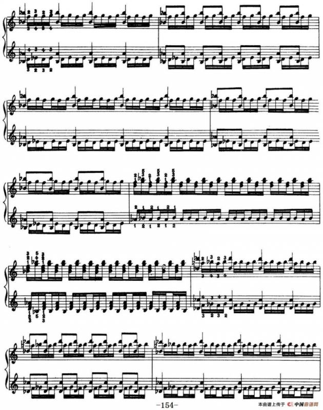 Technical Exercises S.146（李斯特钢琴技巧练习 BOOK Ⅷ）