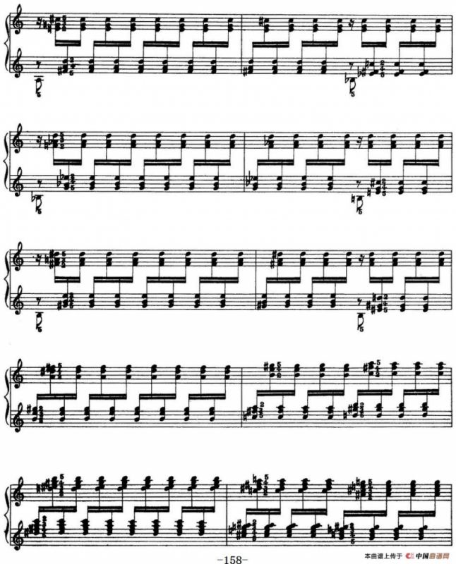 Technical Exercises S.146（李斯特钢琴技巧练习 BOOK Ⅷ）