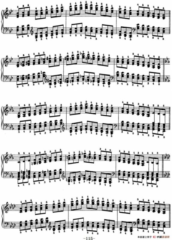 Technical Exercises S.146（李斯特钢琴技巧练习 BOOK Ⅶ）