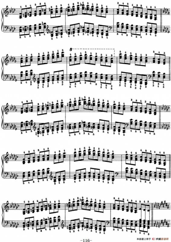 Technical Exercises S.146（李斯特钢琴技巧练习 BOOK Ⅶ）