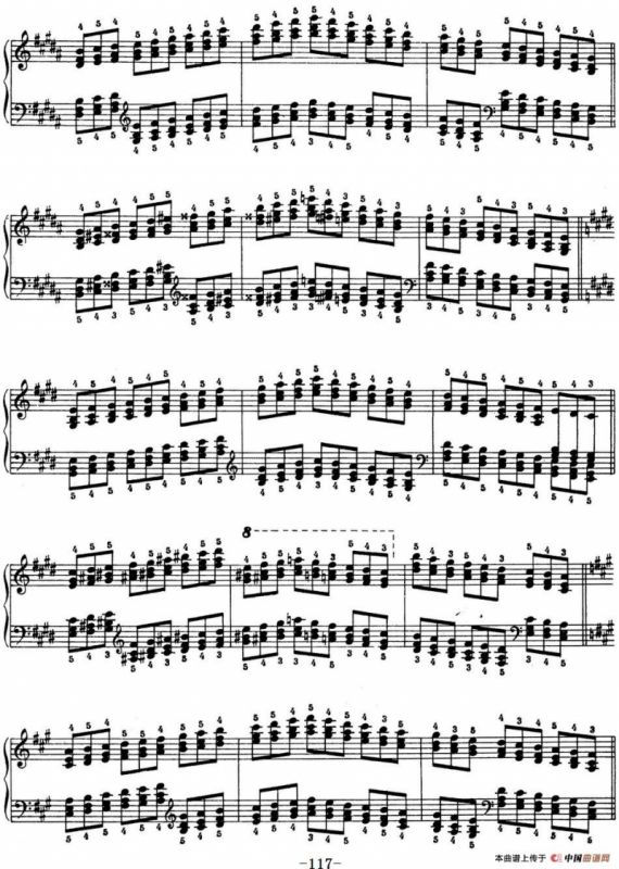 Technical Exercises S.146（李斯特钢琴技巧练习 BOOK Ⅶ）