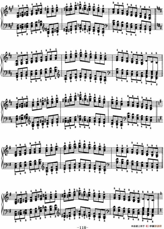 Technical Exercises S.146（李斯特钢琴技巧练习 BOOK Ⅶ）