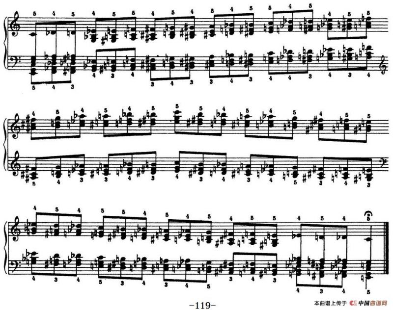 Technical Exercises S.146（李斯特钢琴技巧练习 BOOK Ⅶ）