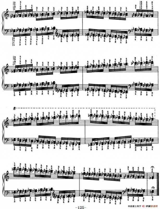 Technical Exercises S.146（李斯特钢琴技巧练习 BOOK Ⅶ）