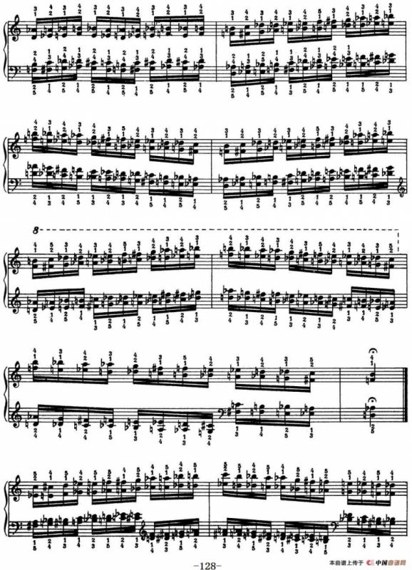 Technical Exercises S.146（李斯特钢琴技巧练习 BOOK Ⅶ）