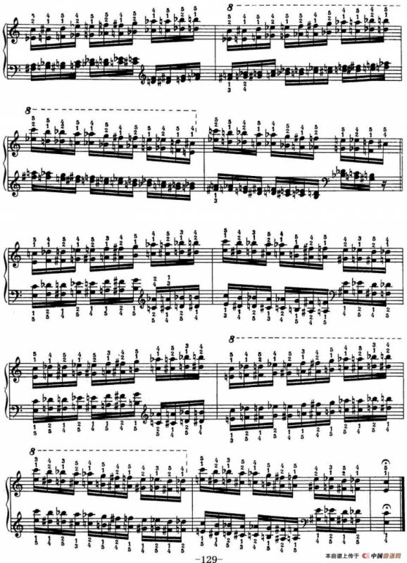 Technical Exercises S.146（李斯特钢琴技巧练习 BOOK Ⅶ）
