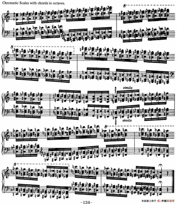 Technical Exercises S.146（李斯特钢琴技巧练习 BOOK Ⅶ）