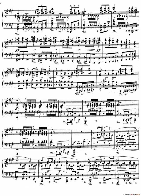 Allegro de Concerto Op.46（A大调音乐会快板）