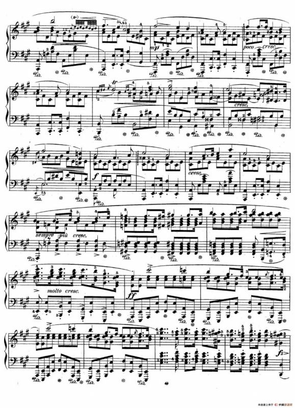 Allegro de Concerto Op.46（A大调音乐会快板）