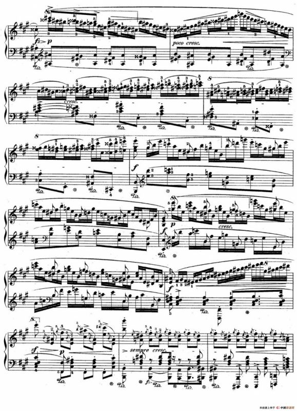 Allegro de Concerto Op.46（A大调音乐会快板）