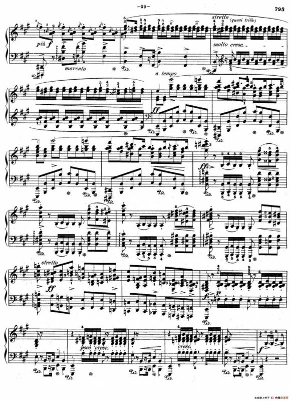 Allegro de Concerto Op.46（A大调音乐会快板）