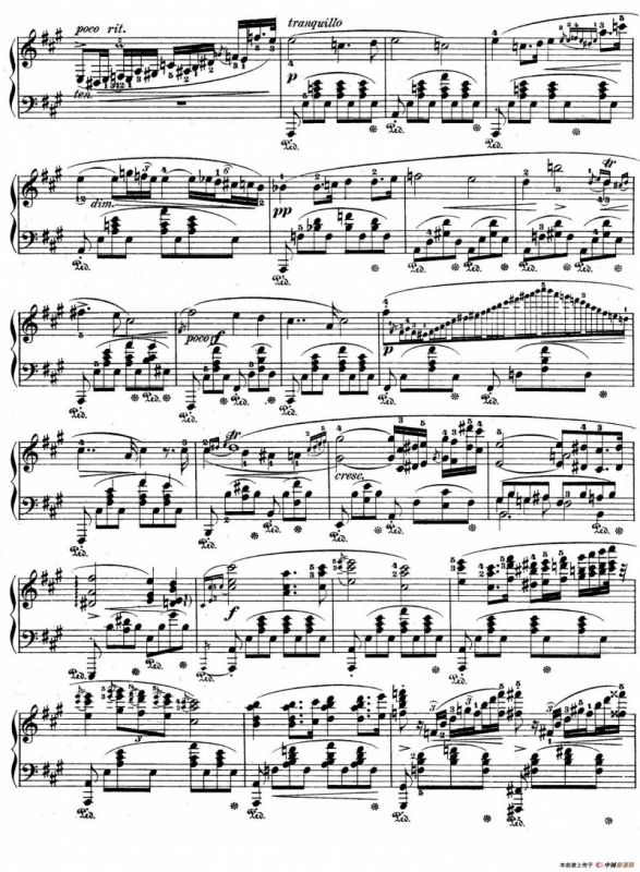 Allegro de Concerto Op.46（A大调音乐会快板）