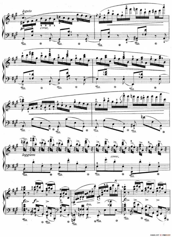 Allegro de Concerto Op.46（A大调音乐会快板）