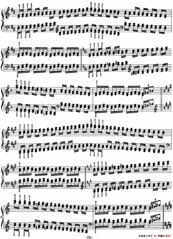 Technical Exercises S.146（李斯特钢琴技巧练习 BOOK Ⅴ）