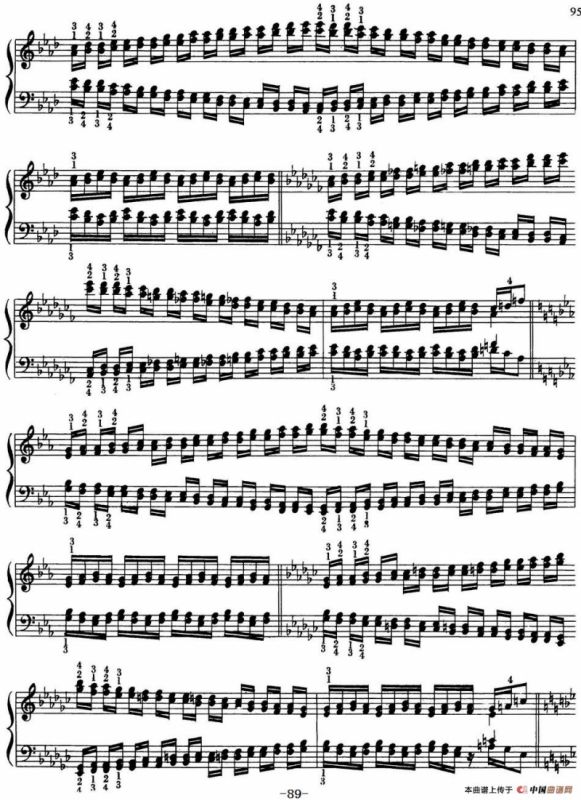 Technical Exercises S.146（李斯特钢琴技巧练习 BOOK Ⅴ）