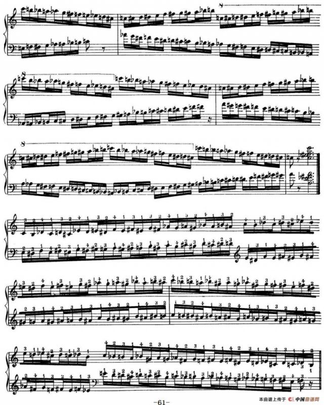 Technical Exercises S.146（李斯特钢琴技巧练习 BOOK Ⅳ）