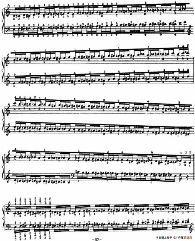 Technical Exercises S.146（李斯特钢琴技巧练习 BOOK Ⅳ）