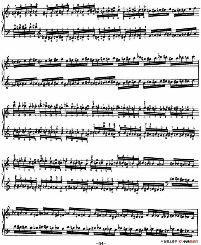 Technical Exercises S.146（李斯特钢琴技巧练习 BOOK Ⅳ）