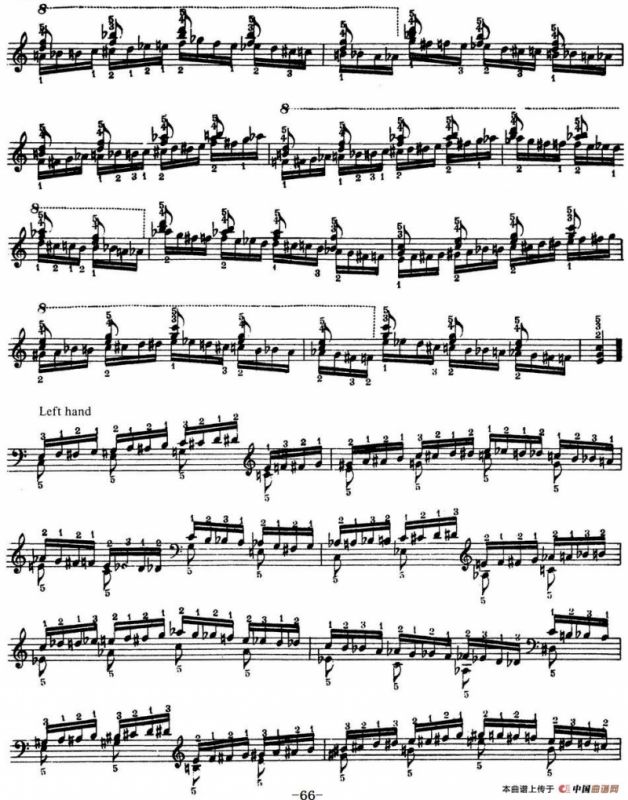 Technical Exercises S.146（李斯特钢琴技巧练习 BOOK Ⅳ）