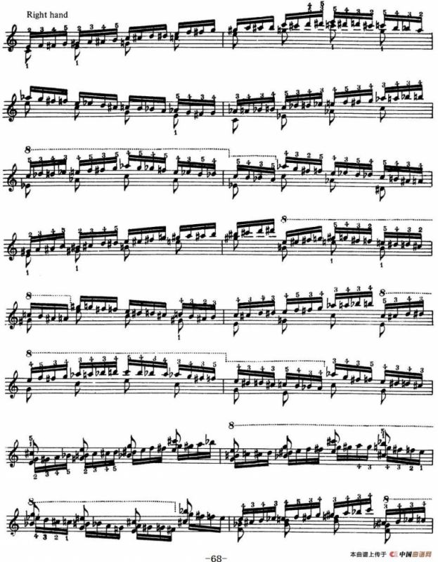 Technical Exercises S.146（李斯特钢琴技巧练习 BOOK Ⅳ）