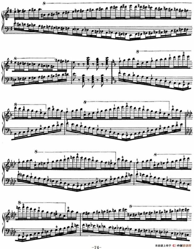 Technical Exercises S.146（李斯特钢琴技巧练习 BOOK Ⅳ）