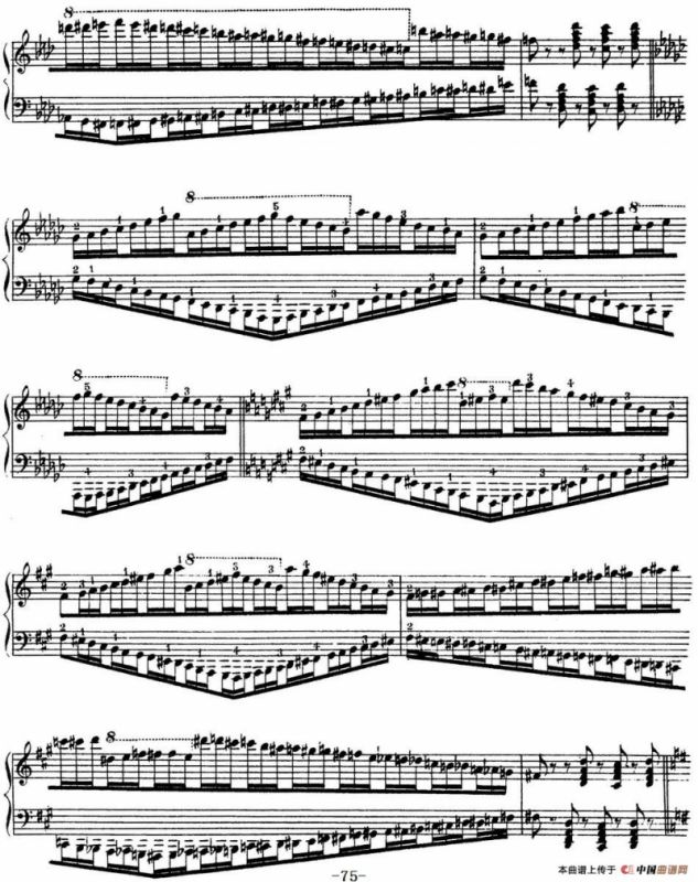 Technical Exercises S.146（李斯特钢琴技巧练习 BOOK Ⅳ）