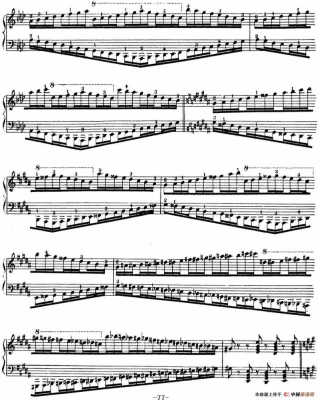 Technical Exercises S.146（李斯特钢琴技巧练习 BOOK Ⅳ）