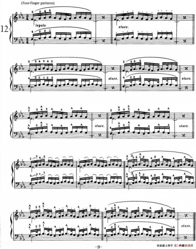 Technical Exercises S.146（李斯特钢琴技巧练习 BOOKⅠ）