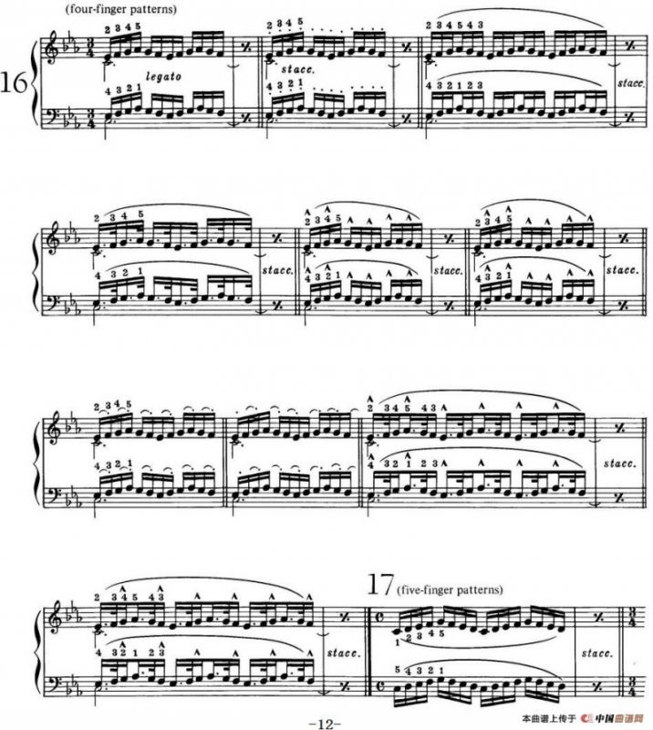 Technical Exercises S.146（李斯特钢琴技巧练习 BOOKⅠ）