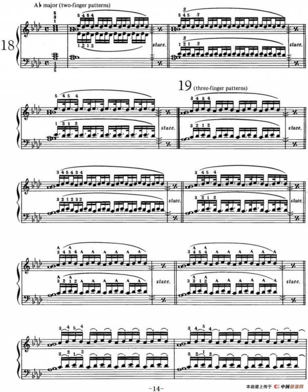 Technical Exercises S.146（李斯特钢琴技巧练习 BOOKⅠ）