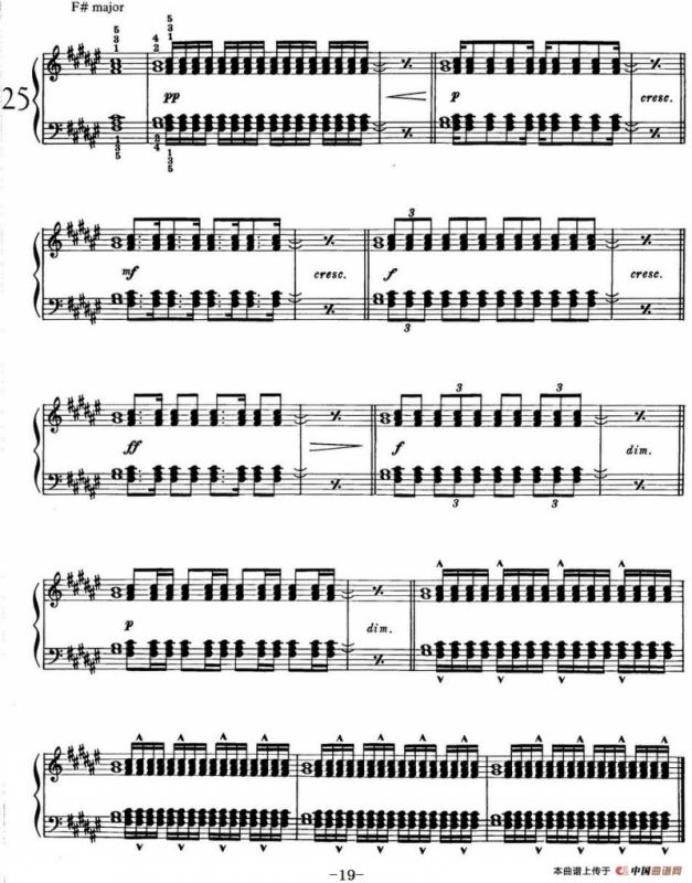 Technical Exercises S.146（李斯特钢琴技巧练习 BOOKⅠ）