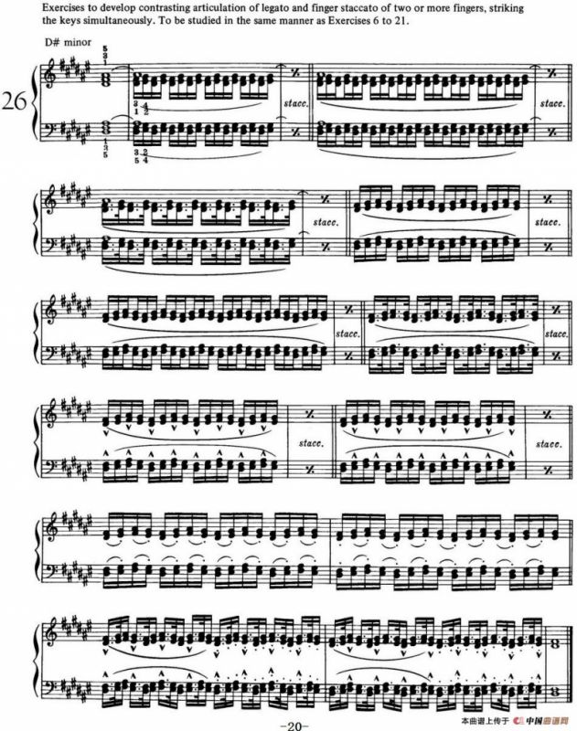 Technical Exercises S.146（李斯特钢琴技巧练习 BOOKⅠ）