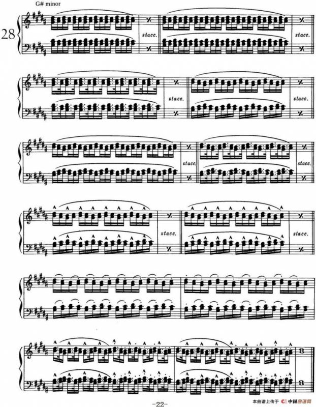 Technical Exercises S.146（李斯特钢琴技巧练习 BOOKⅠ）