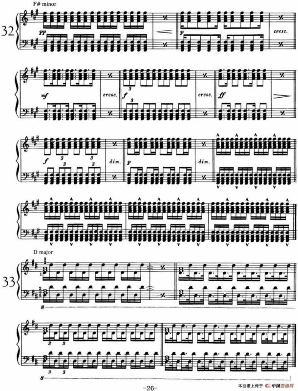 Technical Exercises S.146（李斯特钢琴技巧练习 BOOKⅠ）