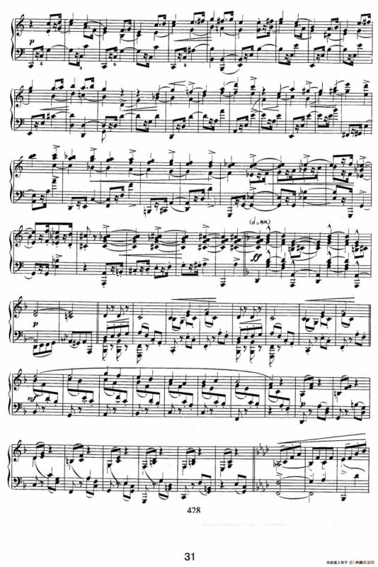 Novelletten Op.21（6）