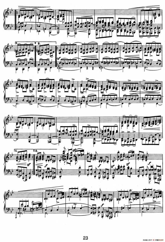 Novelletten Op.21（5）