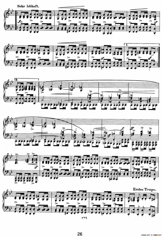 Novelletten Op.21（5）