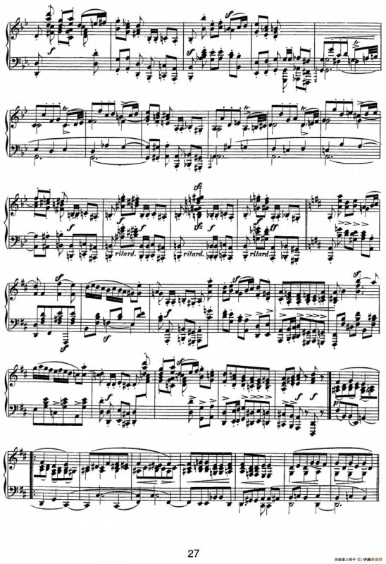 Novelletten Op.21（5）