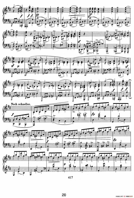 Novelletten Op.21（4）